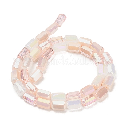 Гальванические стеклянные бусины EGLA-P067-01A-02-1