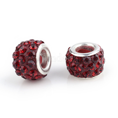 Полимерная глина горный хрусталь Европейский бисером CPDL-T001-14-1