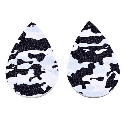 Большие подвески из искусственной кожи FIND-T062-006B-1