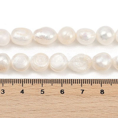 Нити из натурального культивированного пресноводного жемчуга PEAR-P064-20L-01A-1