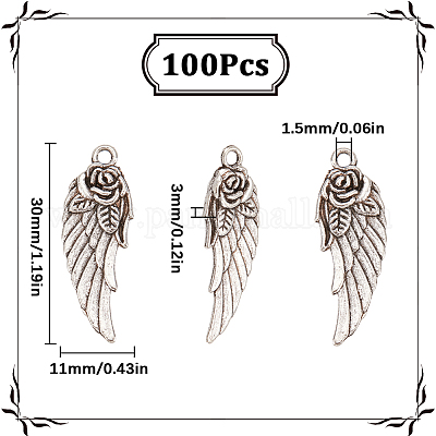 100 шт. Подвески из сплава в тибетском стиле FIND-SC0006-33-1