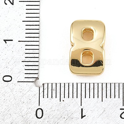 Латунные бусины номер 8&nbsp;KK-B167-B167-26G-08-1