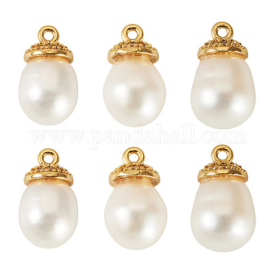 Подвески из натурального культивированного пресноводного жемчуга PALLOY-TAC0174-1