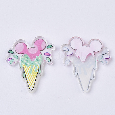 Пластиковые кабошоны KY-T015-10-1