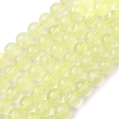 Естественный лимонный кварц нитей бисера G-G286-A04-10mm-1