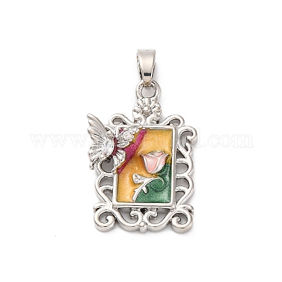 Латунь эмаль подвески KK-S502-10P-1