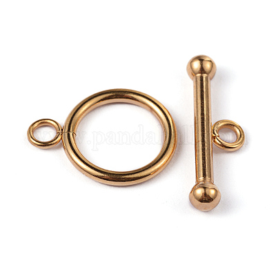 Ионное покрытие (IP) 304 нержавеющая сталь кольцевые застежки-тоглы X-STAS-L176-13G-1