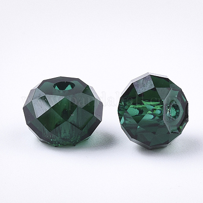 Прозрачные бисеры из смолы&nbsp;RESI-T030-04B-1