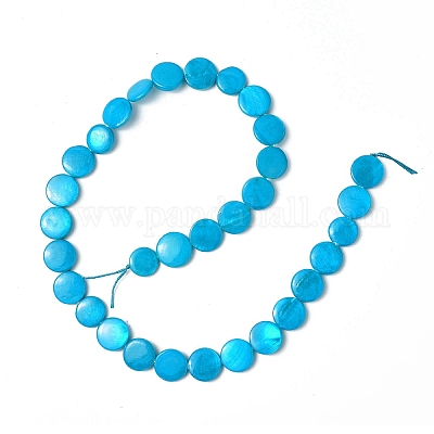 Нити бусин из натуральных пресноводных раковин SHEL-C003-05H-1