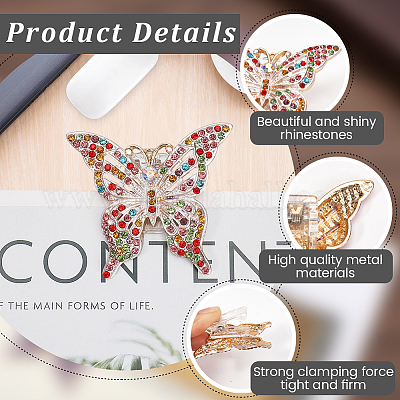 Зажим для книги из сплава AJEW-WH20072-52C-1