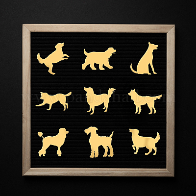 Никелевые декоративные наклейки DIY-WH0450-156-1