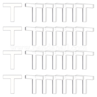 40 шт. акриловые штифты-скобы в виде сот FIND-BC0013-60A-1