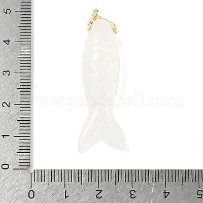 Резные подвески из натуральных кристаллов кварца G-P599-08G-02-1