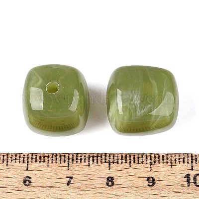 Непрозрачные акриловые бусины&nbsp;OACR-ZX006-33J-1