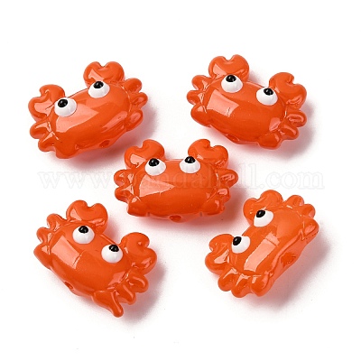 Прозрачные стеклянные эмалевые бусины LAMP-V001-08K-1