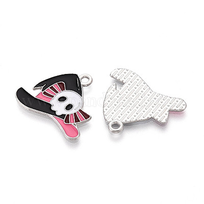 Подвески из сплава и эмали на тему Хэллоуина ENAM-T021-31G-01P-1