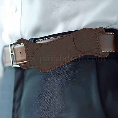 Ножны для ножей из воловьей кожи волнообразной формы AJEW-WH0314-618-1