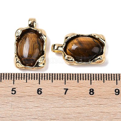 Латунь с подвесками из драгоценных камней KK-Q030-25A-G-1