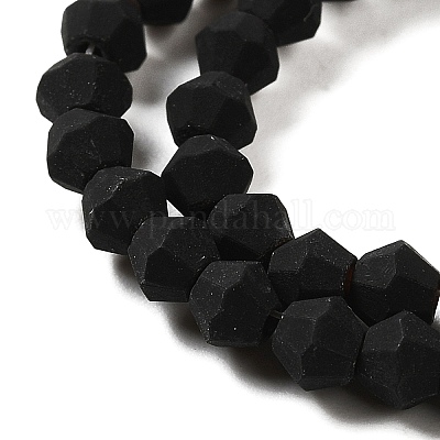 Имитировать нити бус из матового стекла из австрийского хрусталя GLAA-F029-TM4mm-B02-1