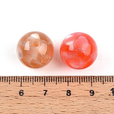 Бусины из cмолы RESI-N042-16mm-09-1