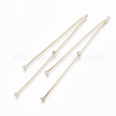 Кулон с кисточкой из змеиной латуни KK-S348-238-1