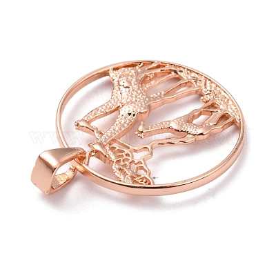 Латунные подвески KK-H758-01RG-1