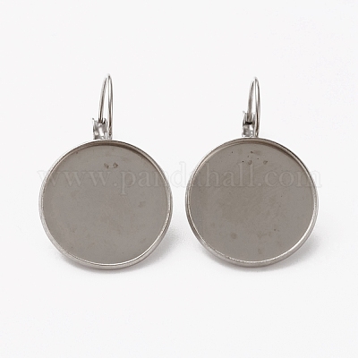 Фурнитура для сережек-гвоздиков из нержавеющей стали 304 STAS-L253-005A-P-1