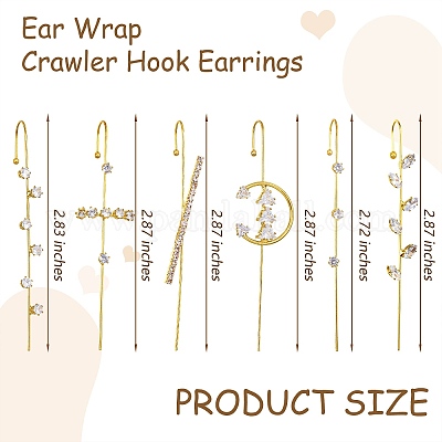 6 шт. EJEW-SZ0001-69-1