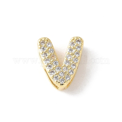 Латунные микро-паве прозрачные кубические цирконии начальные многорядные звенья KK-S520-01G-21-1