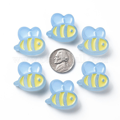 Прозрачные акриловые бусины&nbsp;X-MACR-S374-06B-09-1