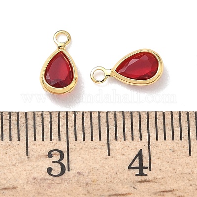 Латунь стекло амулеты KK-Z136-15G-02-1