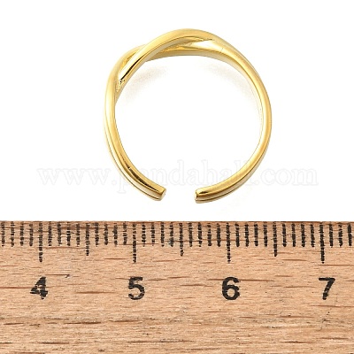 925 кольцо из стерлингового серебра RJEW-D300-04G-1