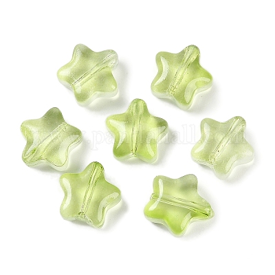 Прозрачные бусины из матового стекла X2-GLAA-NH0003-01E-1