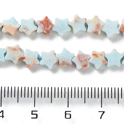 Синтетический Шушан камень бисер пряди G-G085-B49-02-1