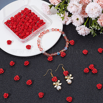 80 шт. бусины киновари FIND-SC0014-38-1