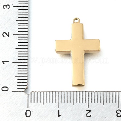 Подвески из нержавеющей стали 304 со стразами STAS-P369-14G-02-1