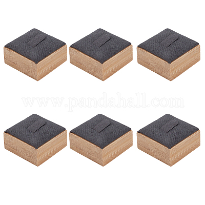 Квадратные деревянные одинарные кольцевые стенды RDIS-WH20001-01-1