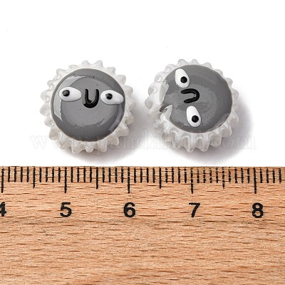 Бусины из стеклянной эмали LAMP-Q045-01A-1