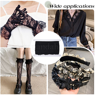 20 ярд полиэстеровых кружевных лент OCOR-GF0003-29B-1