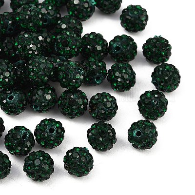 Бусины со стразами&nbsp;RB-H284-6MM-Half-205-1