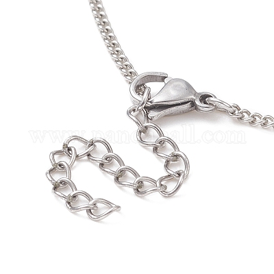 Латунный плетеный мешочек для макраме NJEW-JN04331-02-1