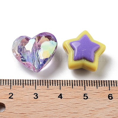 Акриловые бусины MACR-M040-01C-1