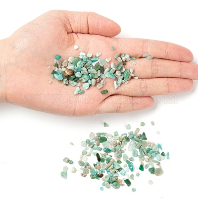 Естественно амазонит бисер чип G-FS0001-16-1