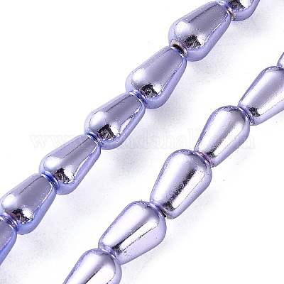 Гальванические нити синтетических магнитных гематитовых бусин G-C248-G01-6x12mm-1