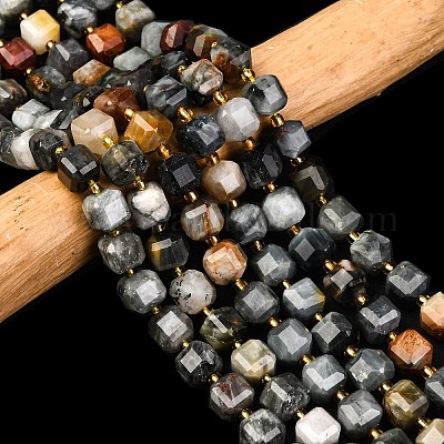 Натуральный орлиный глаз бусы G-K389-A02-01-1