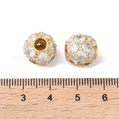 Латунные бусины KK-S512-02G-1