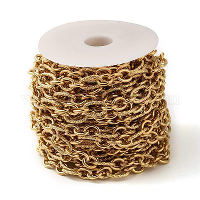 Ионное покрытие (ip) овальные звенья цепи из нержавеющей стали 304 CHS-Q006-15G-1