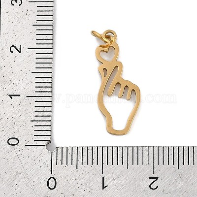 Ионное покрытие (ip) подвески из нержавеющей стали 304 STAS-R135-09G-1