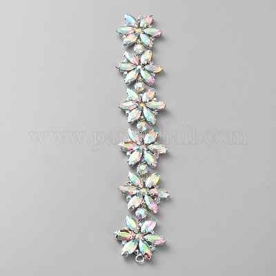 1 шт. сплав кристалл ab стразы соединительные подвески FIND-FG0004-68-1