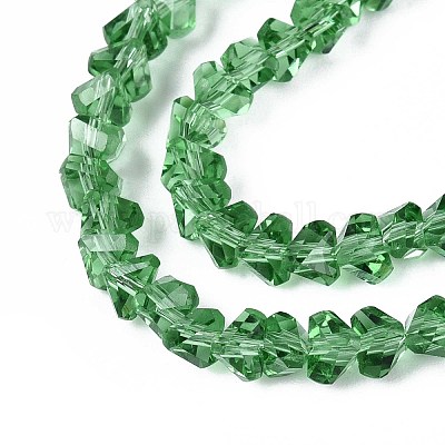 Прозрачные стеклянные бусины&nbsp;LS-GLAA-N018-4mm-27-1